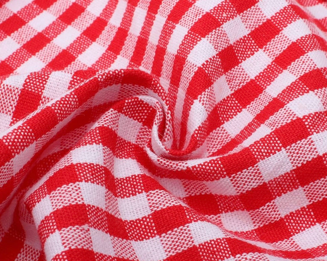 Kids Gingham Apron