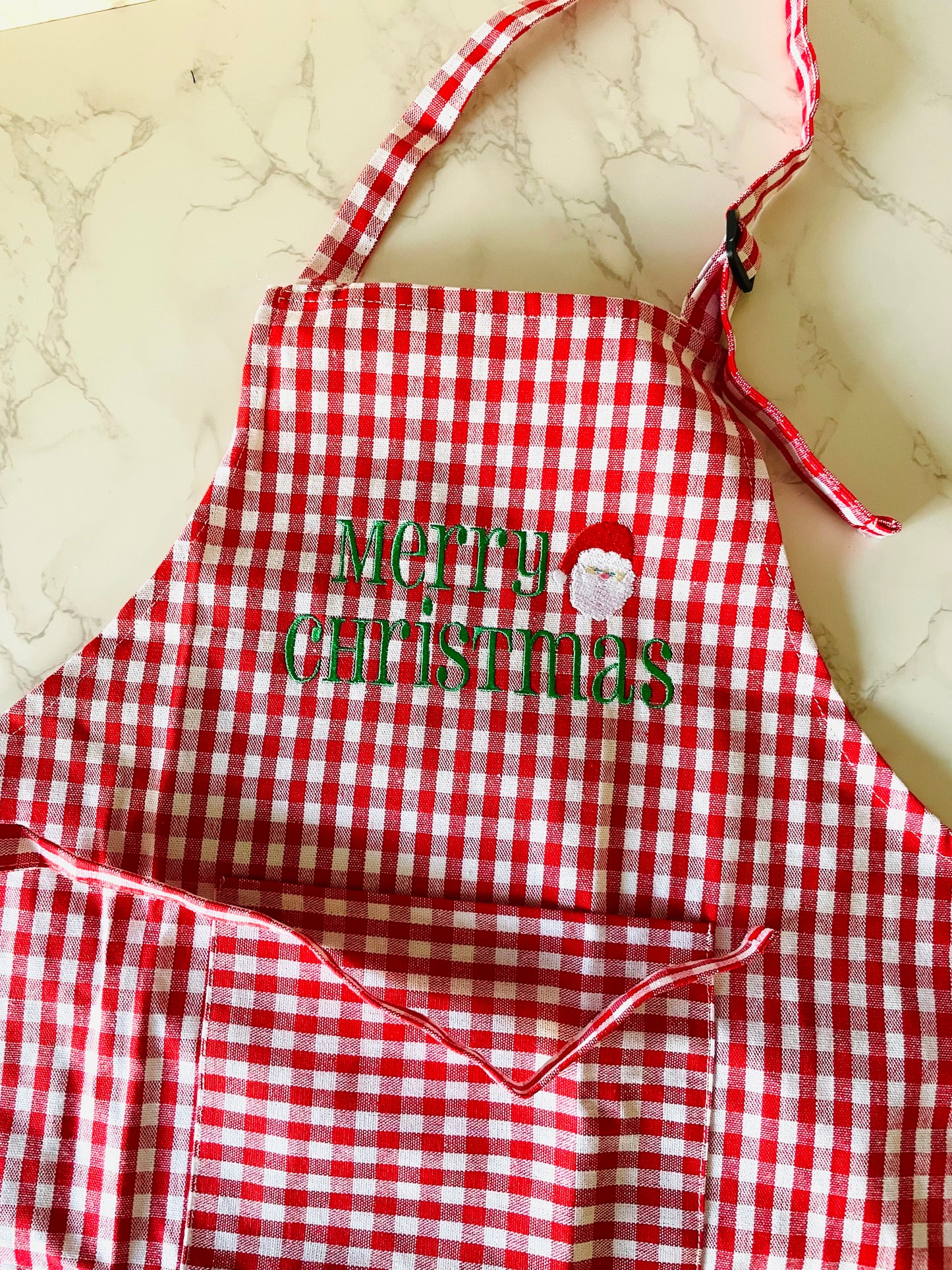 Kids Gingham Apron