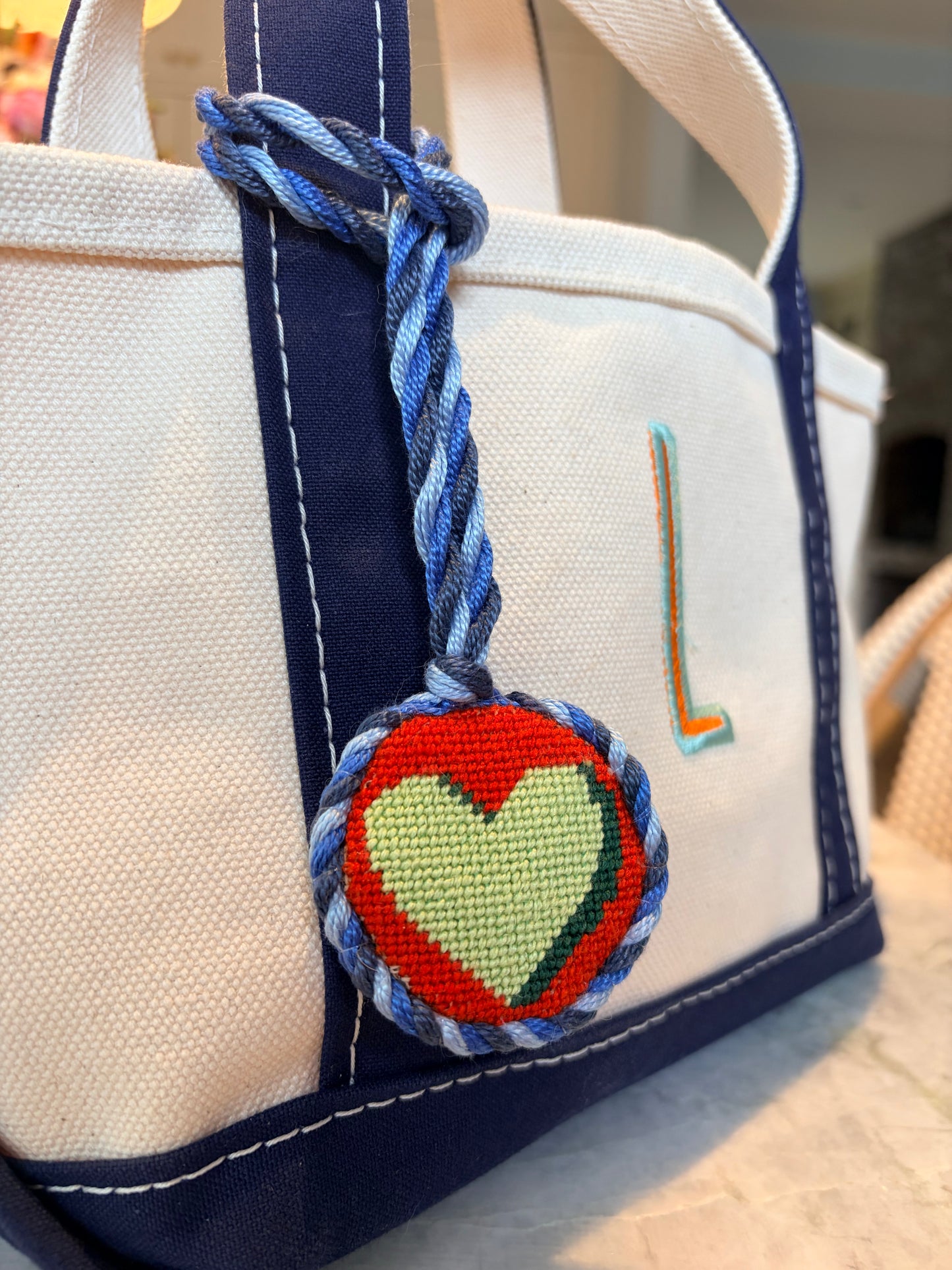 Mini Heart Bag Charm