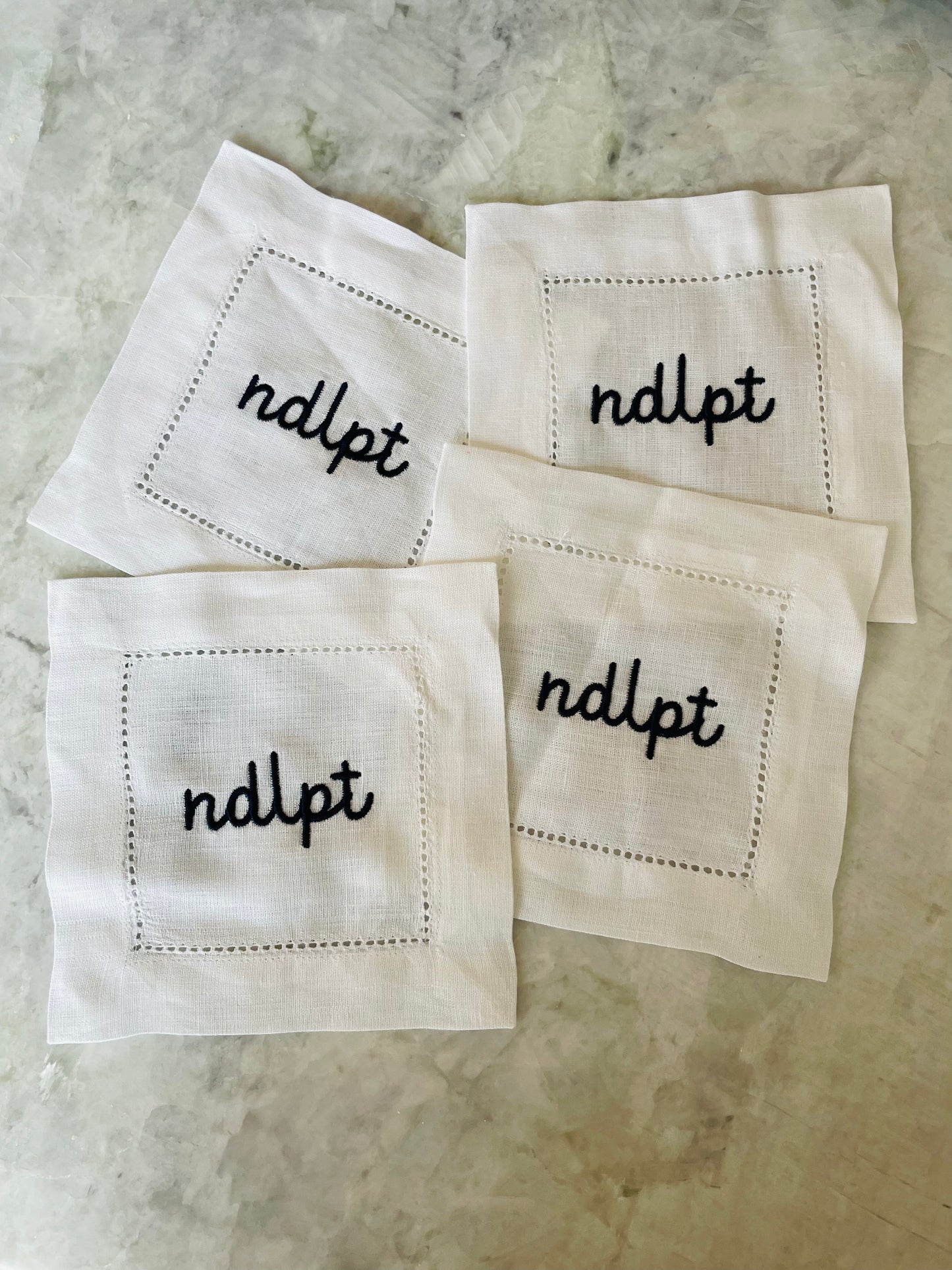 NDLPT Linen Cocktail Napkins
