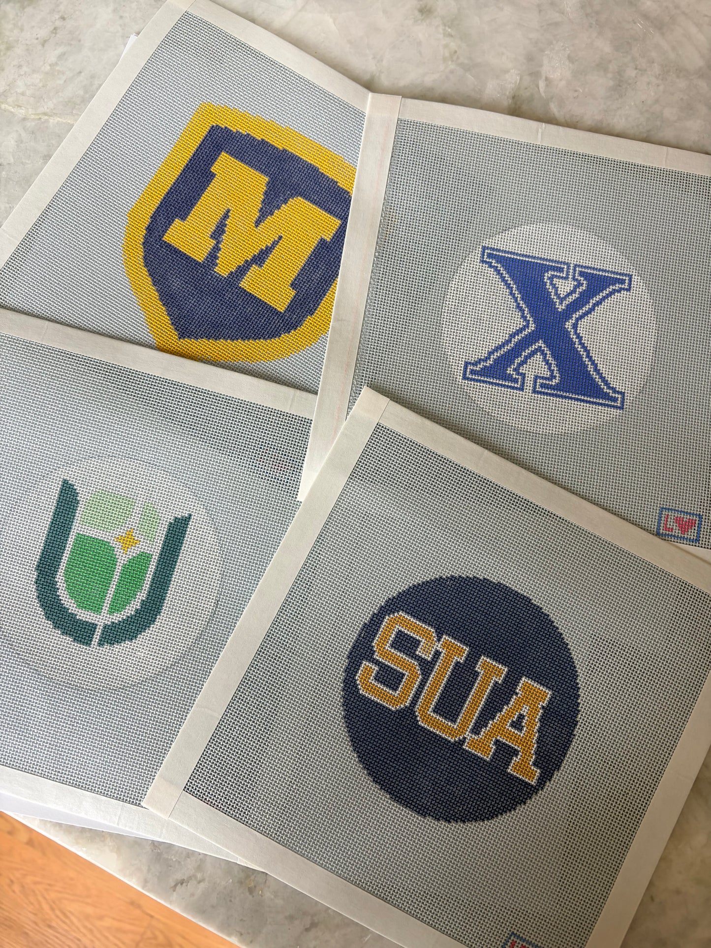 Archbishop Moeller High School Needlepoint Canvas