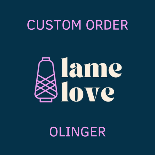 CUSTOM ORDER - OLINGER