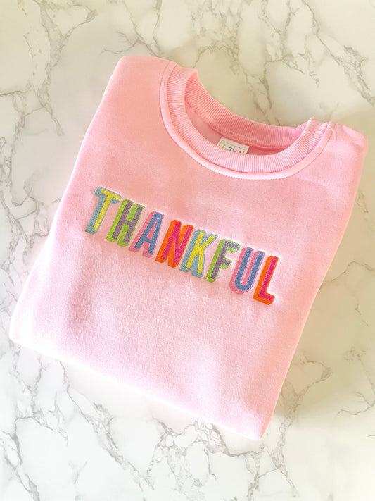 Kids Round Neck Sweatshirt Tunic