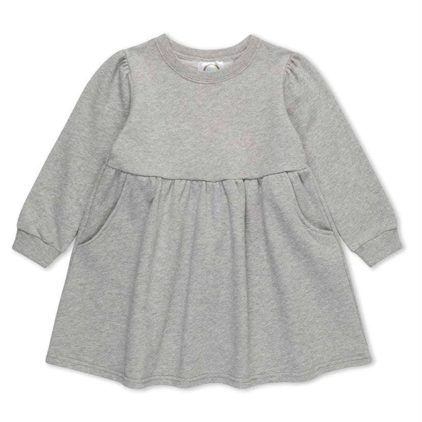 Girls Long Sleeve Sweatshirt Dress