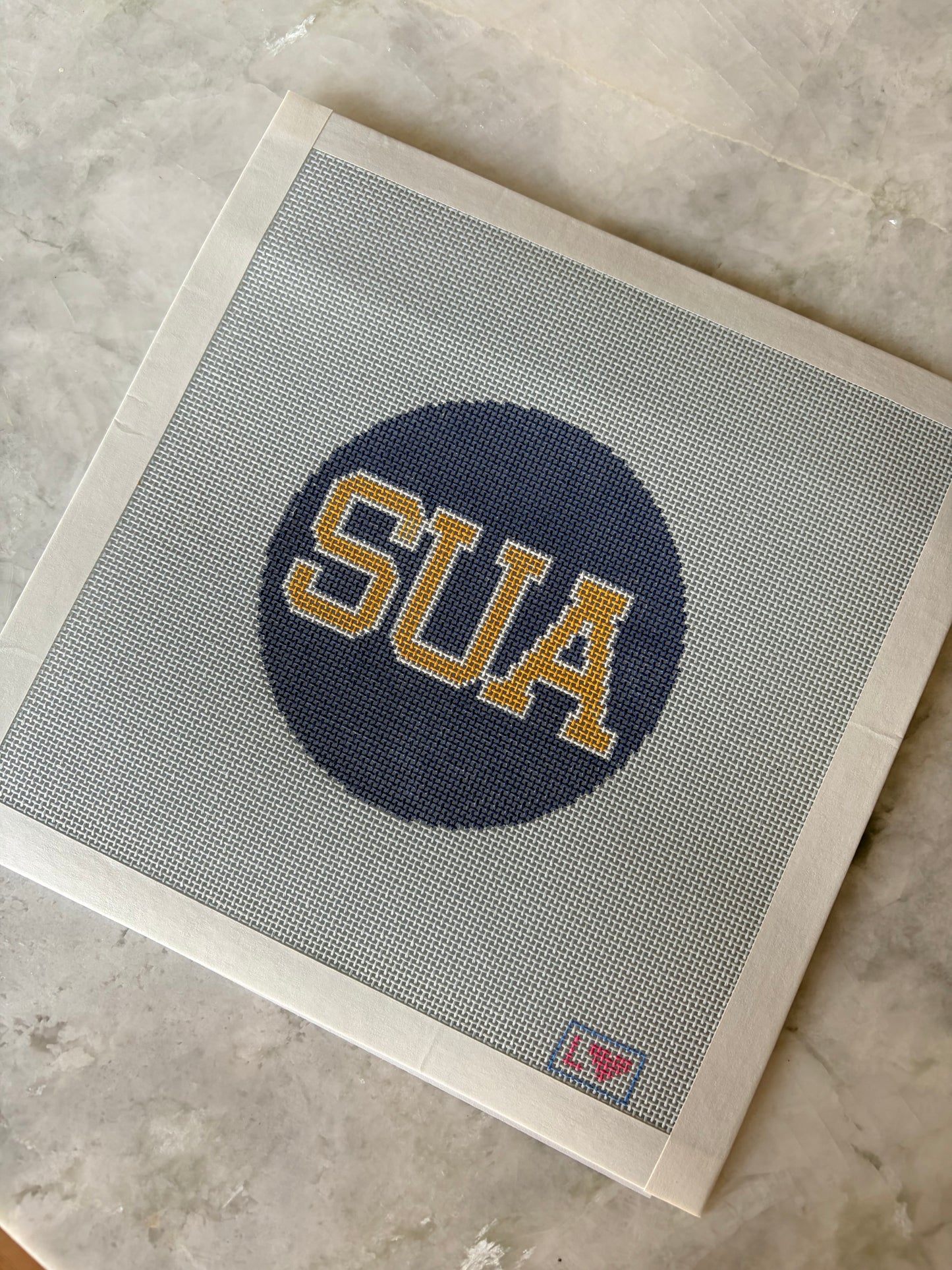 St. Ursula Academy — 18ct Mesh Needlepoint Canvas