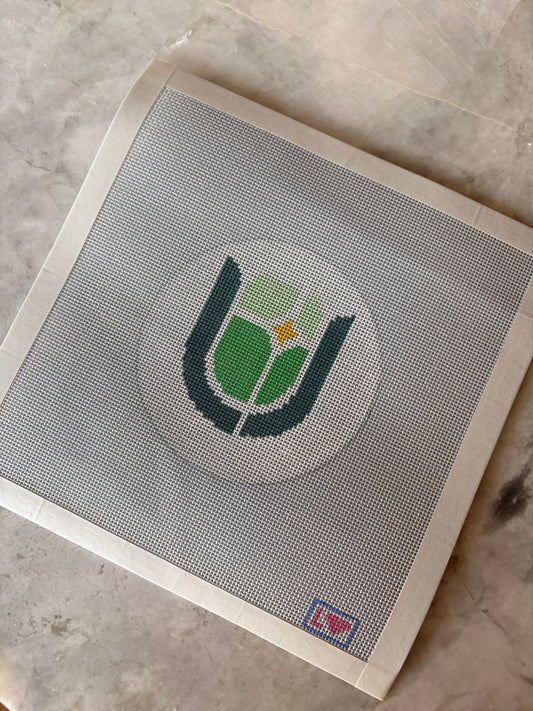 Ursuline Academy Needlepoint Canvas