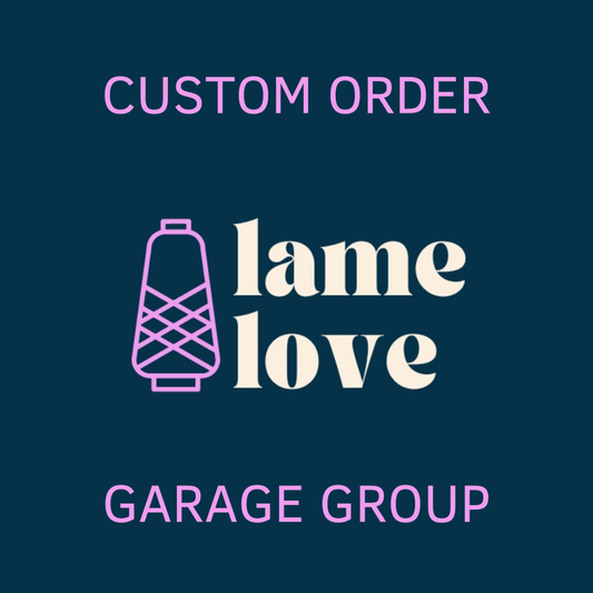 CUSTOM ORDER - GARAGE GROUP