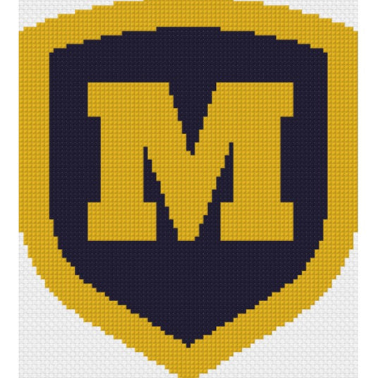 Archbishop Moeller High School Needlepoint Chart - Downloadable
