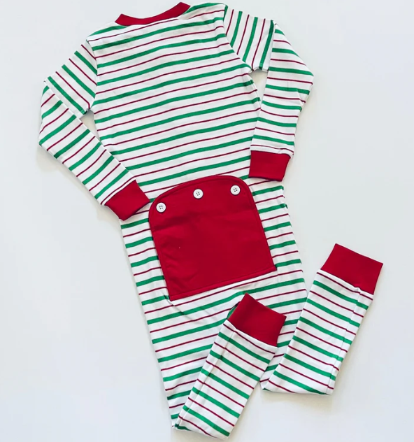 Holiday Pajamas - Drop Seat