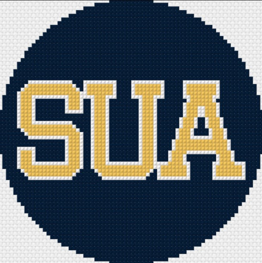 St. Ursula Academy Needlepoint Chart - Downloadable